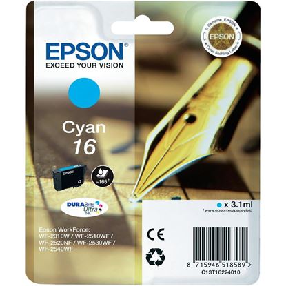 Zásobník Epson č.16 - T1622 (Azurový)
