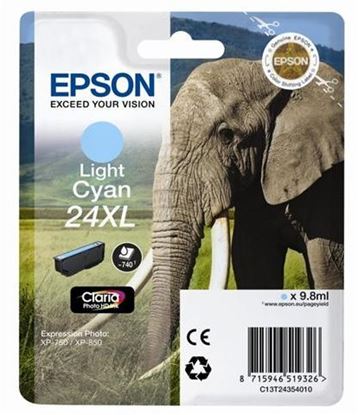 Zásobník Epson č.24XL - T2435 (Světle azurový)