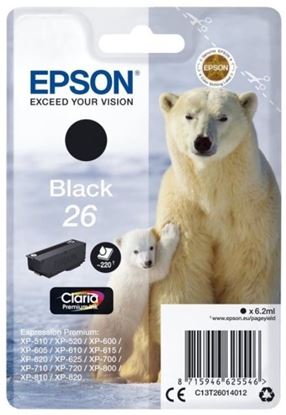 Zásobník Epson č.26 - T2601-SLEVA (Černý)