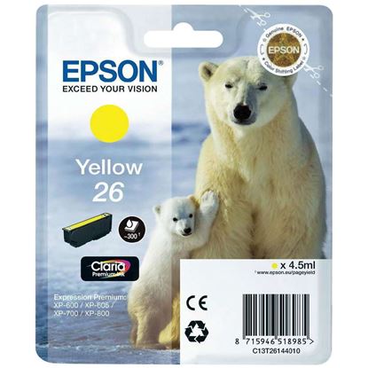 Zásobník Epson č.26 - T2614 (Žlutý)