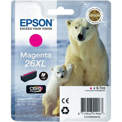 Zásobník Epson č.26XL - T2633 (Purpurový)