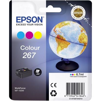 Zásobník Epson č.267 - T2670 (Azurový, purpurový, žlutý)