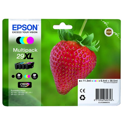 Zásobníky - Multi Pack Epson č.29XL - T2996 (Černé, azurové, purpurové, žluté)