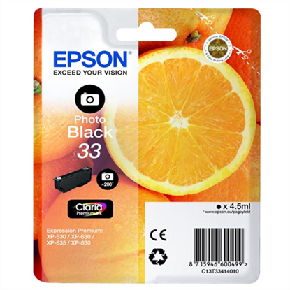 Zásobník Epson č.33 - T3341 (Černý foto)