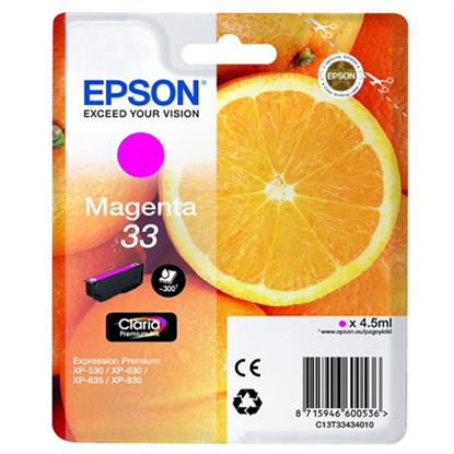 Zásobník Epson č.33 - T3343 (Purpurový)