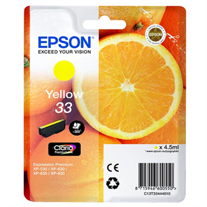 Zásobník Epson č.33 - T3344 (Žlutý)