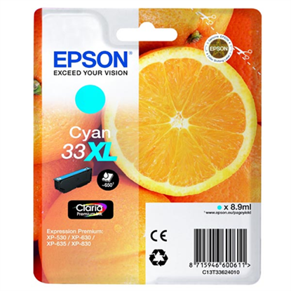 Zásobník Epson č.33XL - T3362 (Azurový)