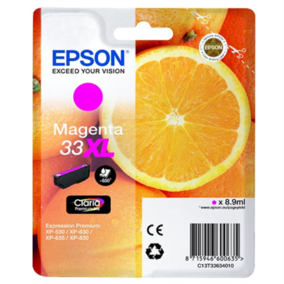 Zásobník Epson č.33XL - T3363 (Purpurový)