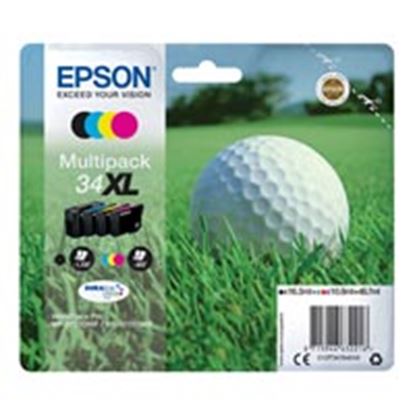 Zásobníky - Multi Pack Epson č.34XL - T3476 (Černé, azurové, purpurové, žluté)