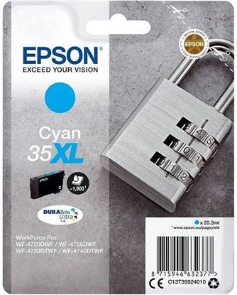 Zásobník Epson č.35XL - T3592-SLEVA (Azurový)