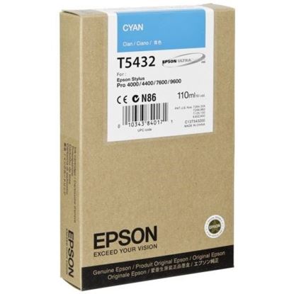 Zásobník Epson T5432 (Azurový)