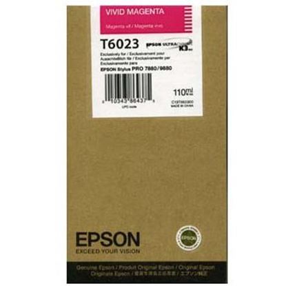 Zásobník Epson T6023 (Živě purpurový)