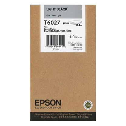 Zásobník Epson T6027 (Světle černý) (původně T5627)