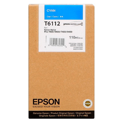 Zásobník Epson T6112 (Azurový)