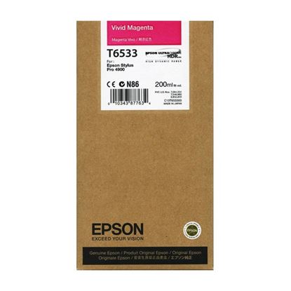 Zásobník Epson T6533 (Živě purpurový)