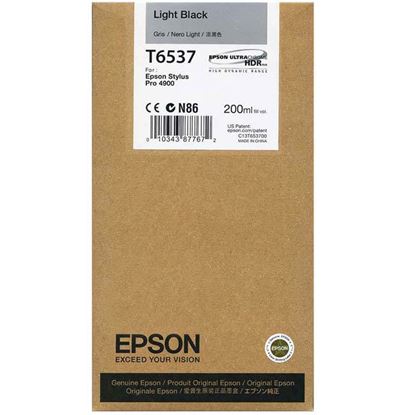 Zásobník Epson T6537 (Světle černý)