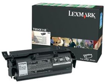 Toner Lexmark T654X11 (Černý) (return)