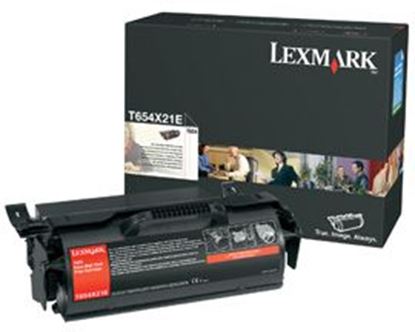 Toner Lexmark T654X21 (Černý)
