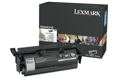 Toner Lexmark T654X31E (Černý) (Extra High Capacity)