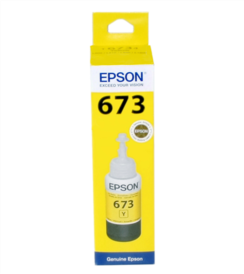 Lahev s inkoustem Epson č.673 - T6734 (Žlutá)