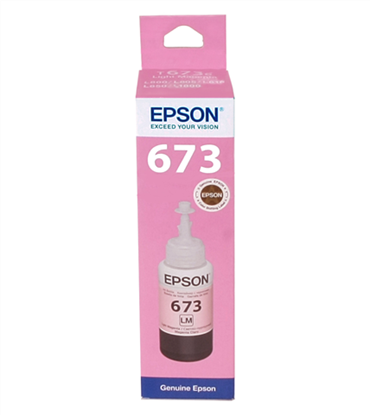 Lahev s inkoustem Epson č.673 - T6736 (Světle purpurová)