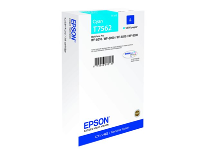 Zásobník Epson T7562 (Azurový) (L)