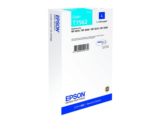 Zásobník Epson T7562 (Azurový) (L)
