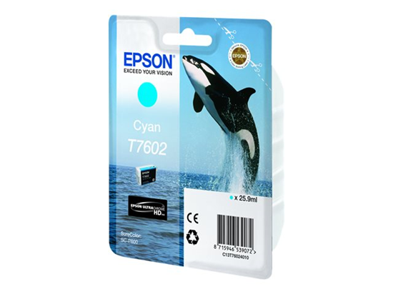 Zásobník Epson T7602 (Azurový)