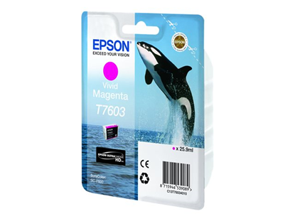Zásobník Epson T7603 (Živě purpurový)