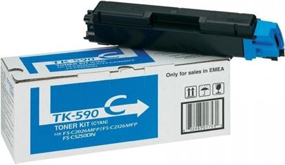 Toner Kyocera TK-590C (Azurový)