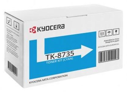 Toner Kyocera TK-8735C (Azurový)