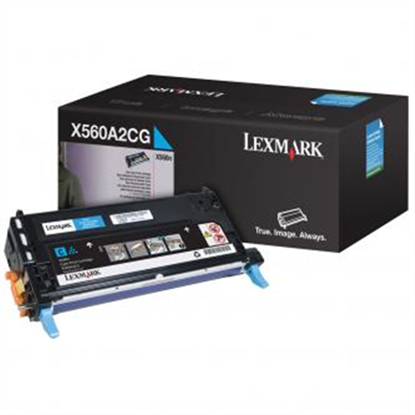 Toner Lexmark X560A2CG (Azurový)