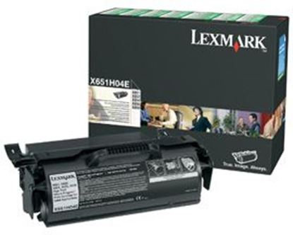 Toner Lexmark X651H04 (Černý) (return)