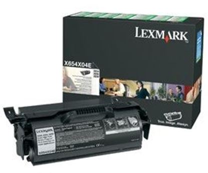 Toner Lexmark X654X04E (Černý) (return)
