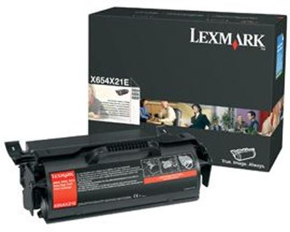 Toner Lexmark X654X21 (Černý)