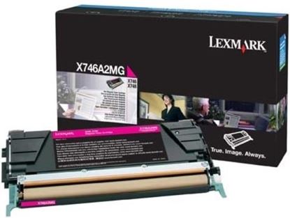 Toner Lexmark X746A2MG (Purpurový)