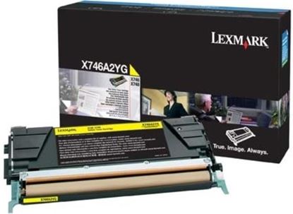Toner Lexmark X746A2YG (Žlutý)