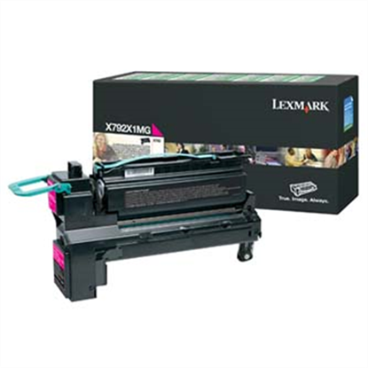 Toner Lexmark X792X1MG (Purpurový) (Return)