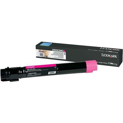 Toner Lexmark X950X2MG (Purpurový)